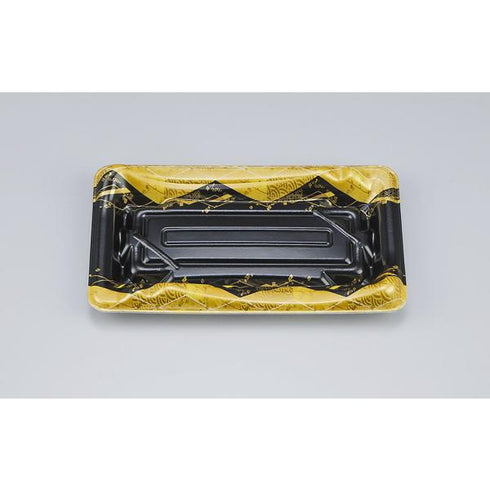 【蓋付き】SF鮨板13(菱蒔絵) 【本体50枚・蓋50枚セット】